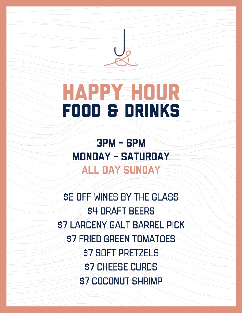 Jockey Silks Happy Hour Menu 1