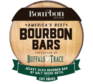Jockey Silks Best Bourbon Bar Award
